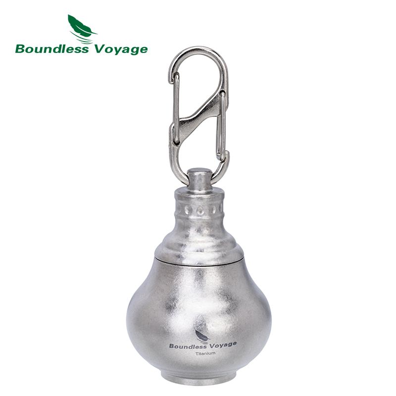 Keychain Multi Tool - رحلة لا حدود لها التيتانيوم حاوية