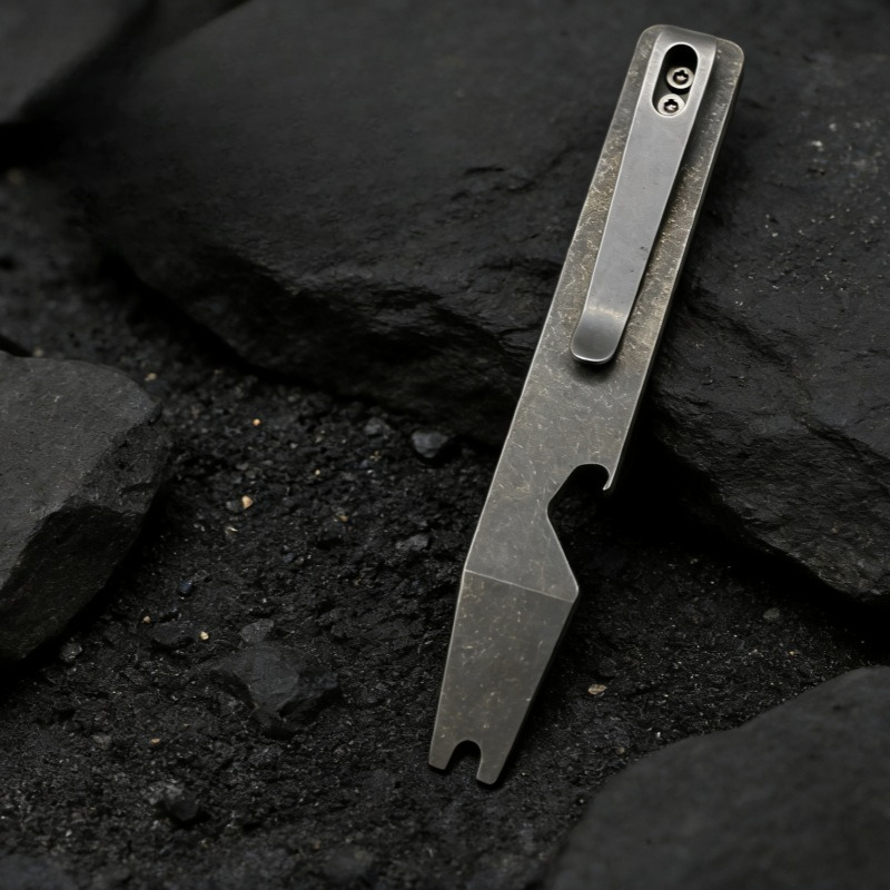Keychain Multi Tool - أداة متعددة الاستخدامات من التيتانيوم لفتح