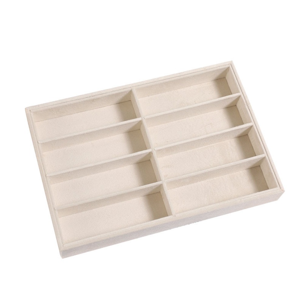 Men'S Accessories Organizer Tray - منظم نظارات شمسية بيج ورمادي قابل