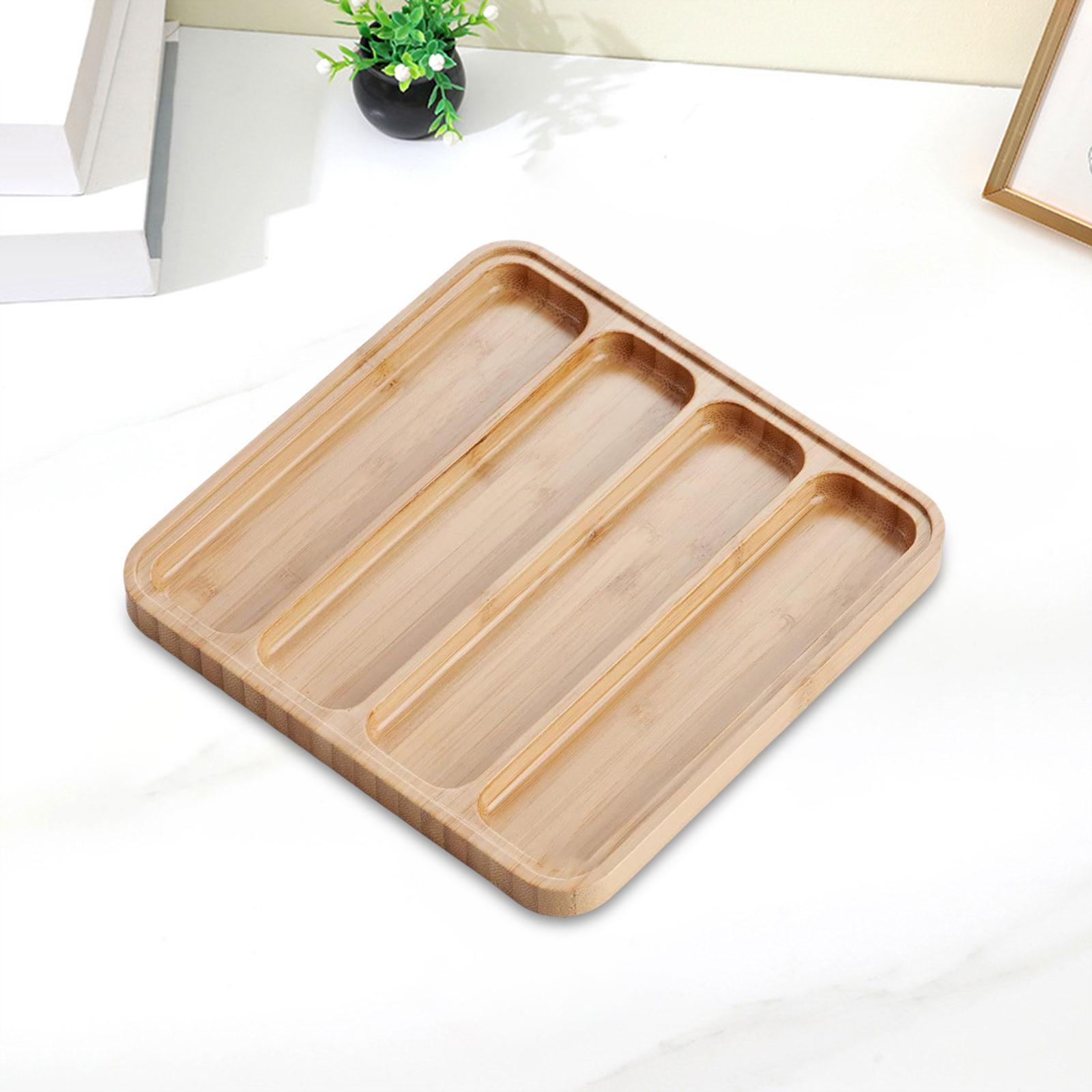 Men'S Accessories Organizer Tray - منظم حزام ساعة خشبي، حامل عصري،