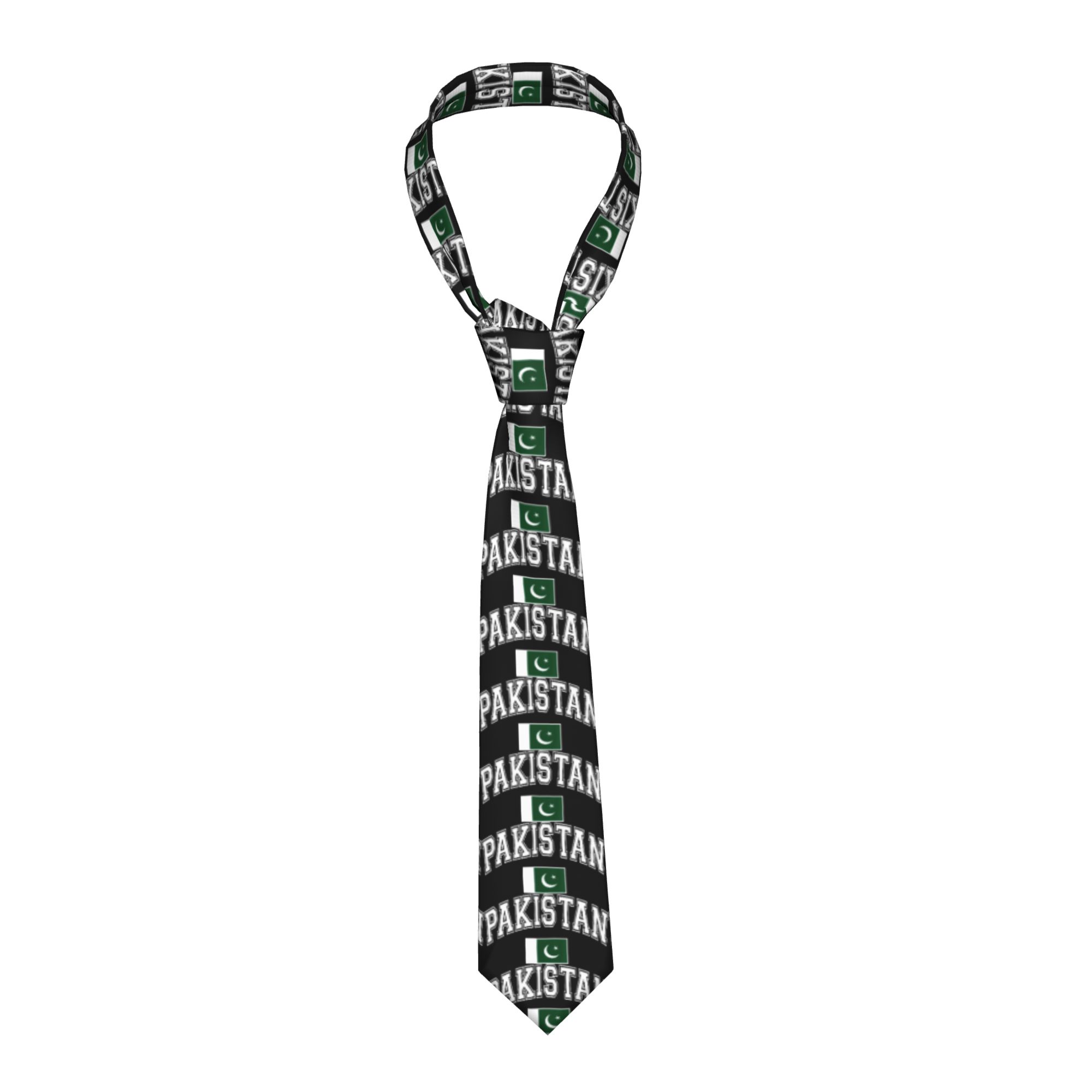 Men Accessories In Pakistan - ربطة عنق بعلم باكستان للرجال، ربطة