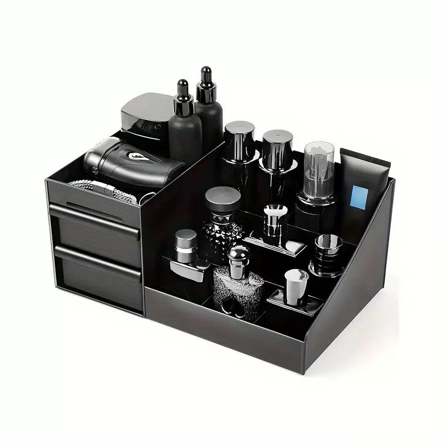 Men'S Accessories Organizer Tray - منظم حمام بتصميم عتيق، صندوق تخزين