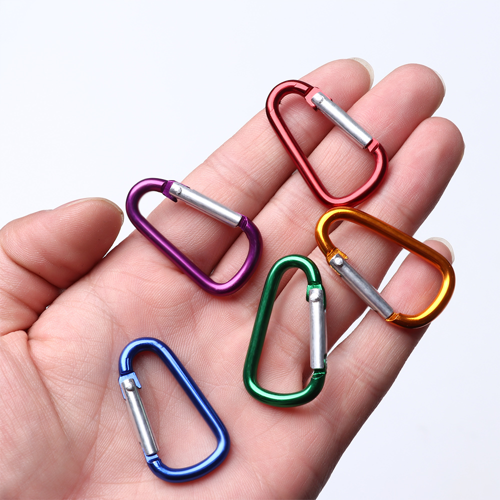 Keychain Multi Tool - سبيكة حلقة تسلق التخييم التنزه هوك