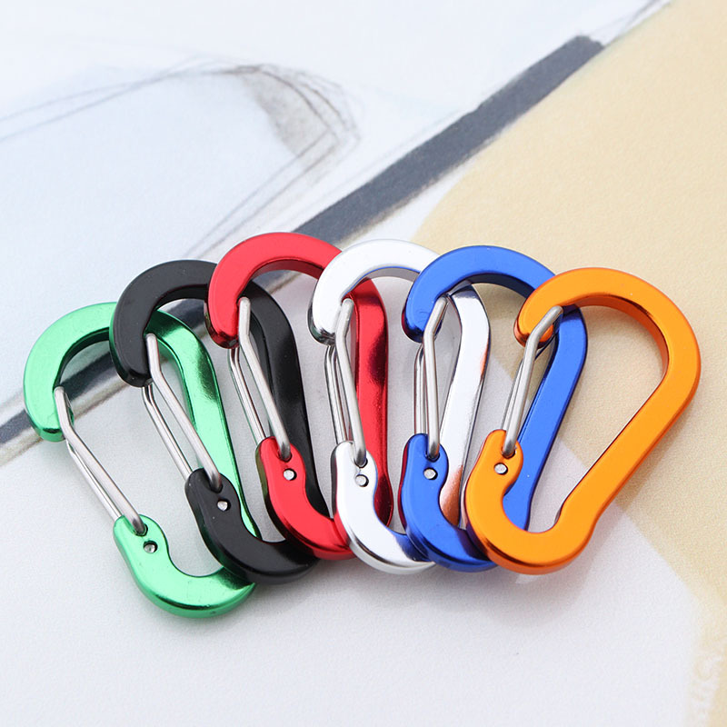 Keychain Multi Tool - 6 قطعة حلقة تسلق المفاتيح مفتاح