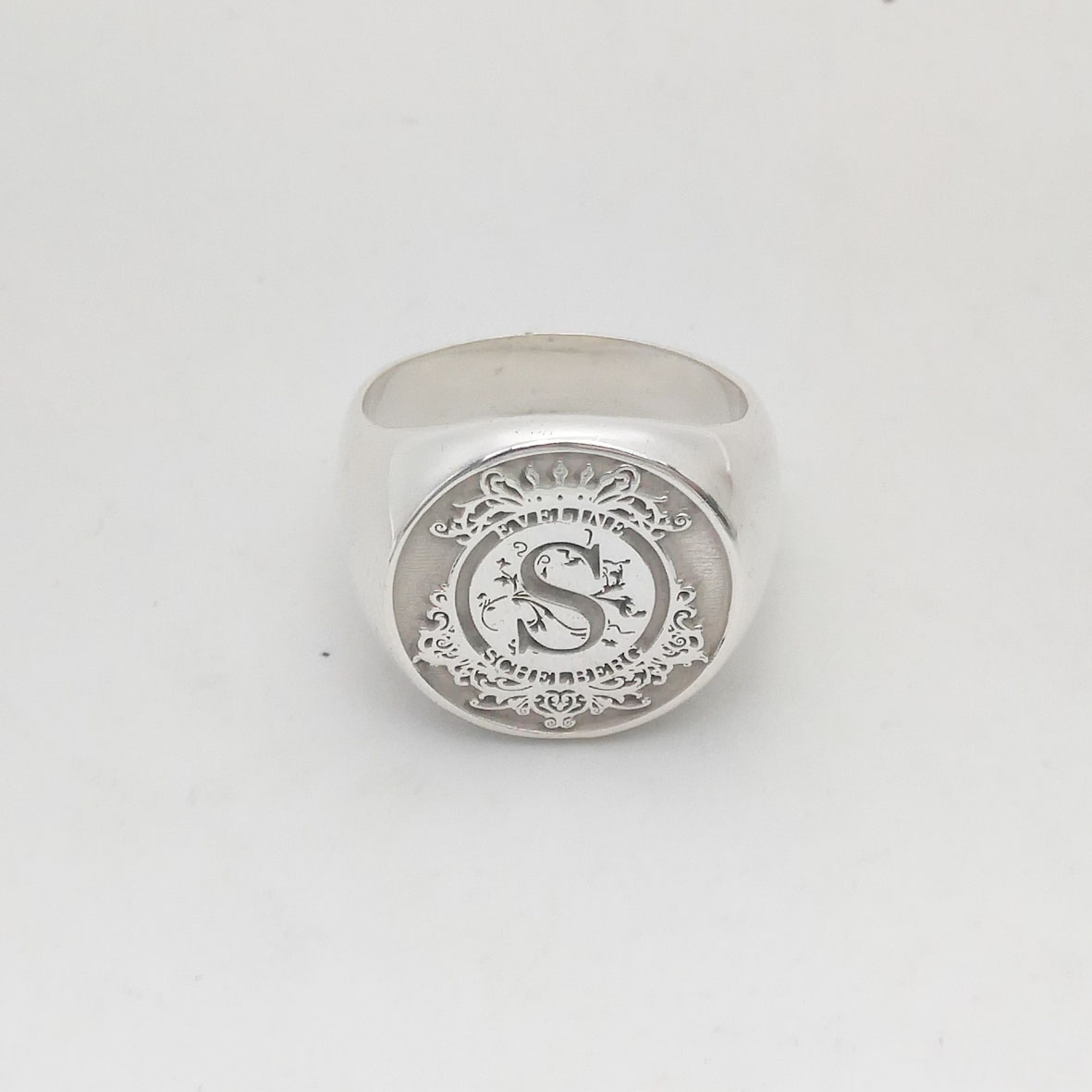 مخصص محفورة 17 مللي متر حلقة م - مراجعة Signet Ring Men وسعره