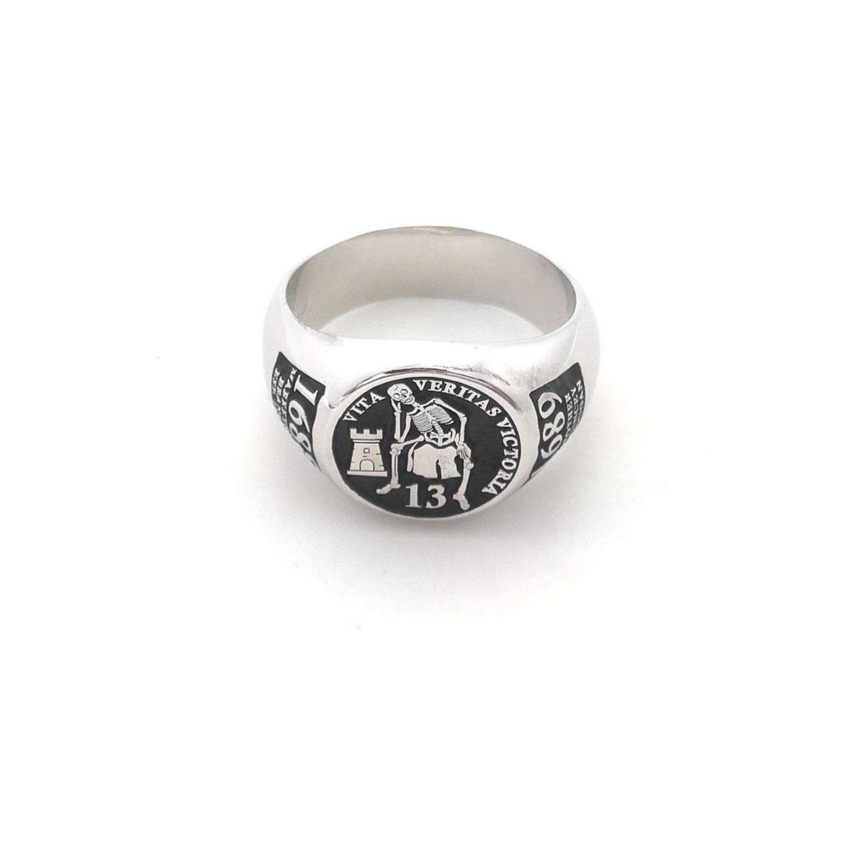 مخصص محفورة 17 مللي متر حلقة م - مراجعة Signet Ring Men وسعره