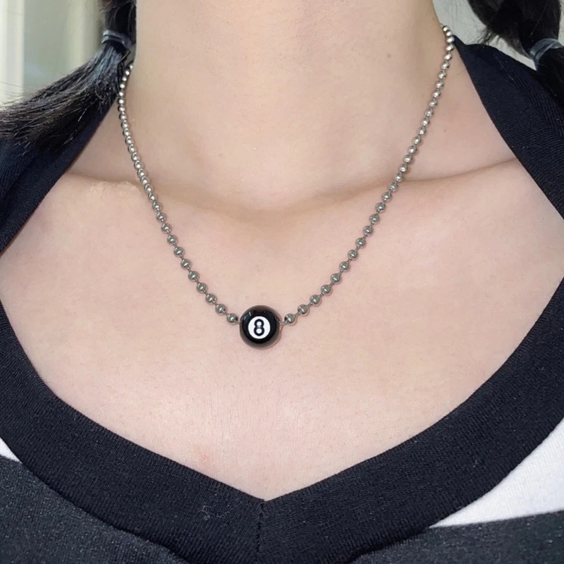 Kpop موضة خمر الأسود 8 البليار - مراجعة Men'S Accessories In The 90S وسعره