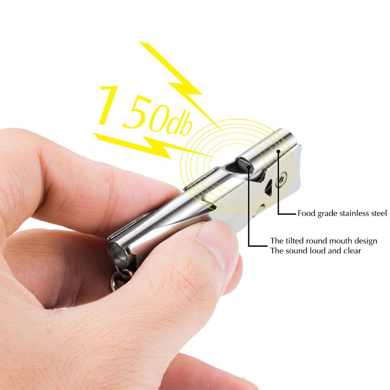 في الهواء الطلق EDC صفارة إنقا - مراجعة Keychain Multi Tool وسعره