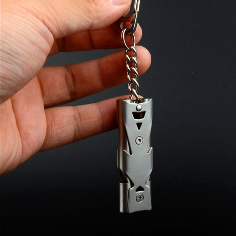في الهواء الطلق EDC صفارة إنقا - مراجعة Keychain Multi Tool وسعره