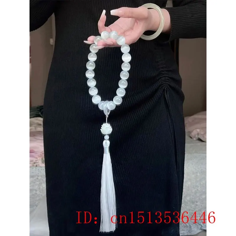 حجر عين القط 12 مللي متر الخرز - مراجعة Bracelet Beaded Men وسعره