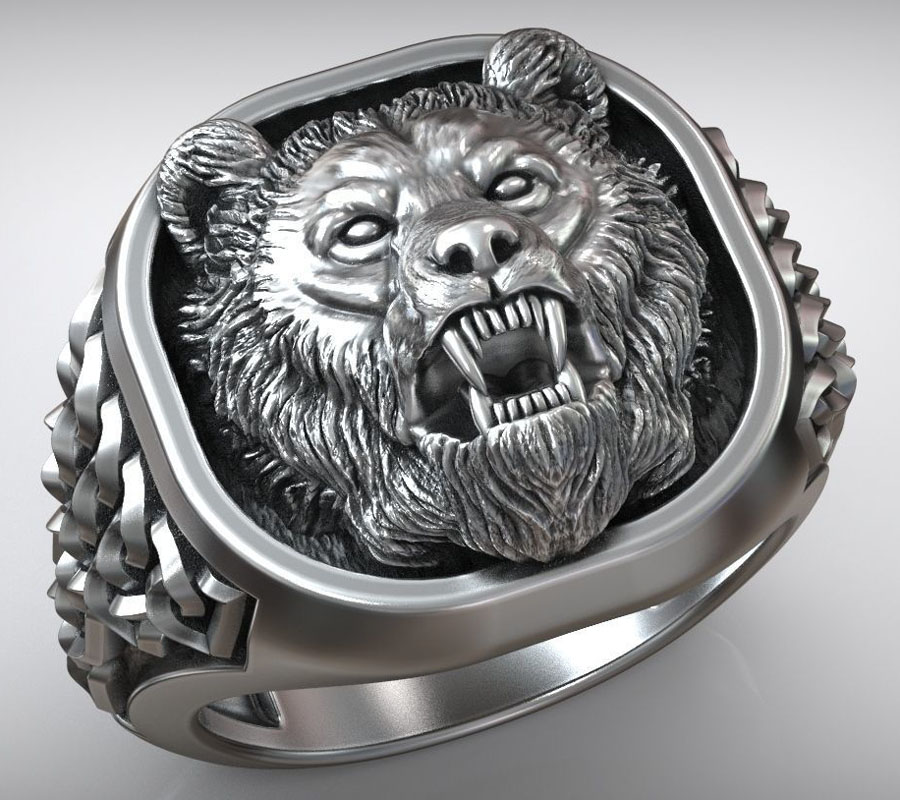خاتم فضة إسترليني عيار 925 مخص - مراجعة Signet Ring Men وسعره