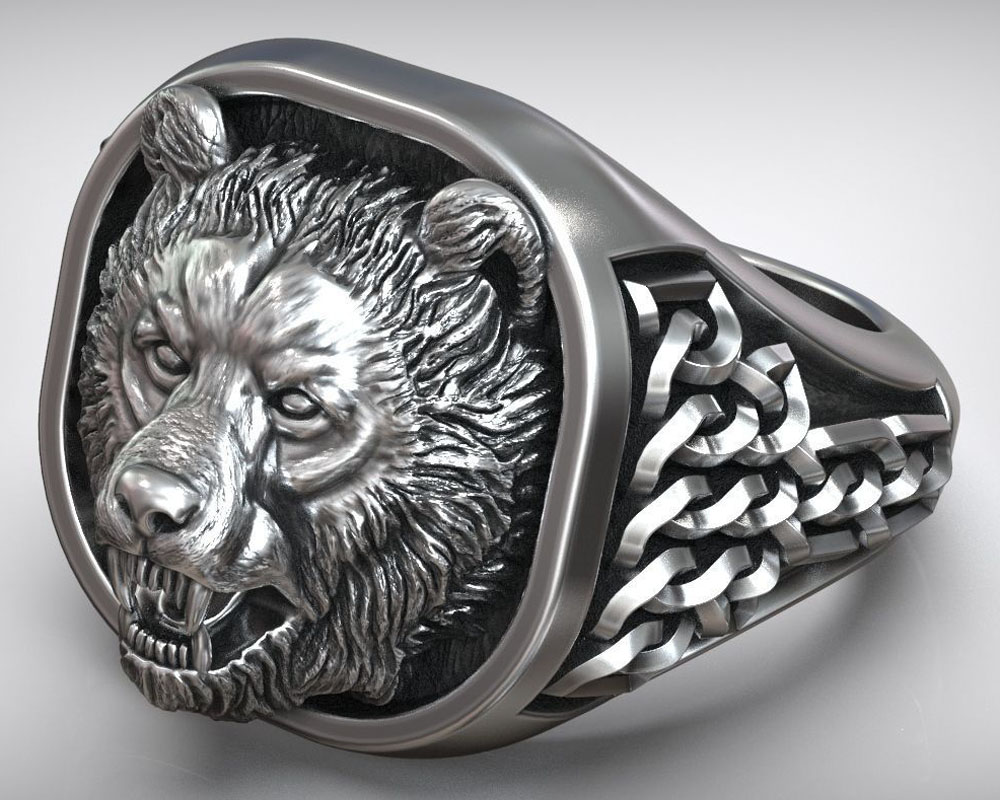 خاتم فضة إسترليني عيار 925 مخص - مراجعة Signet Ring Men وسعره
