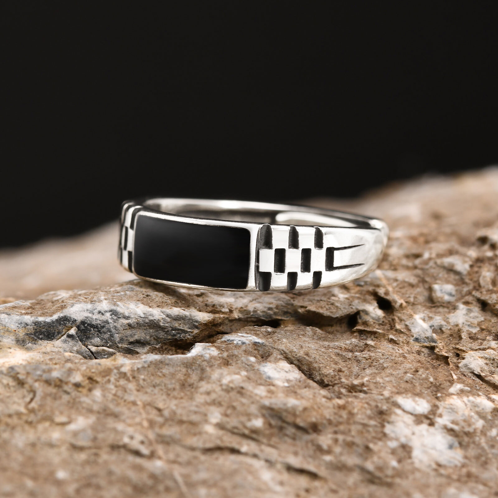 حلقات Vnox المفتوحة للرجال، خا - مراجعة Signet Ring Men وسعره