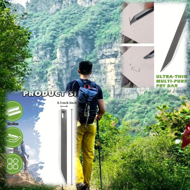 الثقيلة المخل المفاتيح Prybar  - مراجعة Keychain Multi Tool وسعره