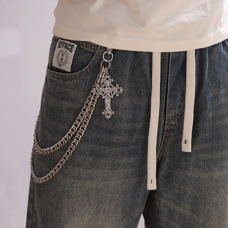موضة الشرير السراويل المعدنية  - مراجعة Men Accessories All وسعره