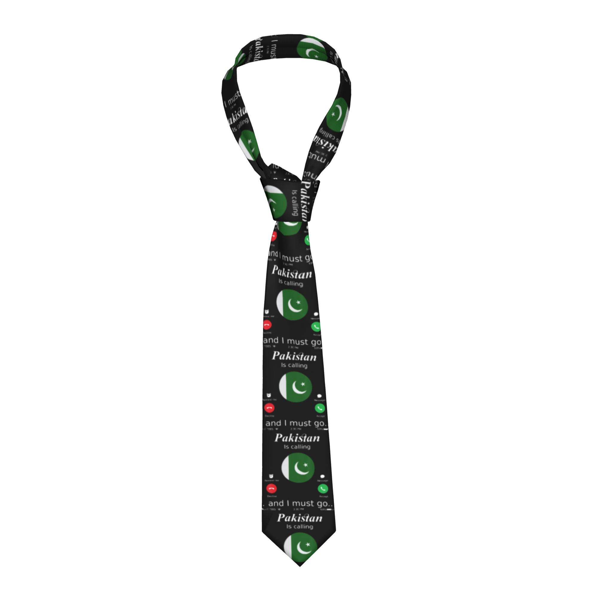 ربطة عنق بعلم باكستان بتصميم ' - مراجعة Men Accessories In Pakistan وسعره