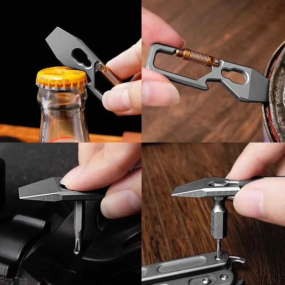 6 سنتيمتر 5-1 متعددة الوظائف ا - مراجعة Keychain Multi Tool وسعره
